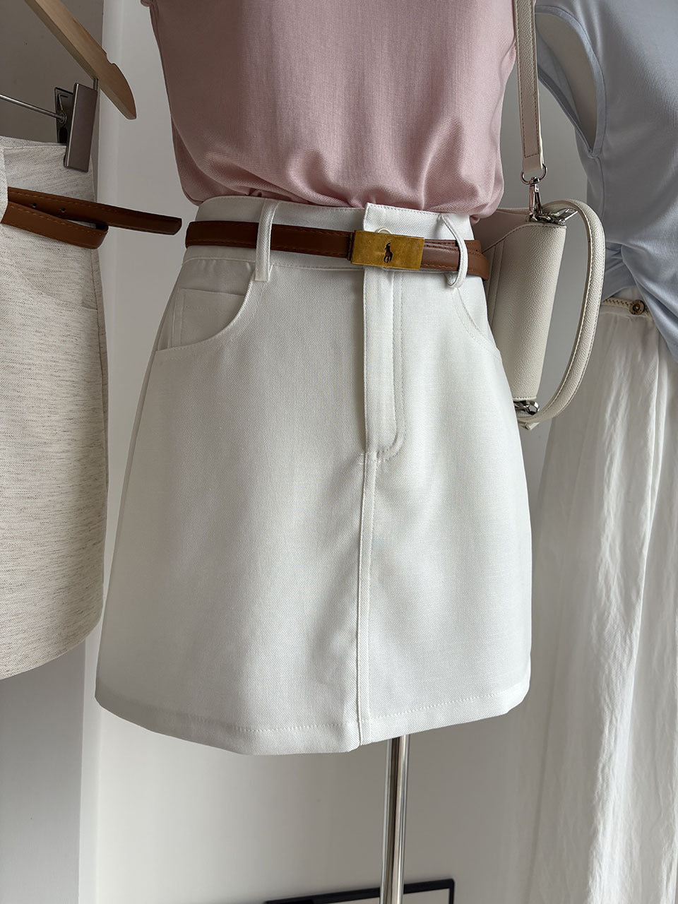 A-Line Mini Skirt