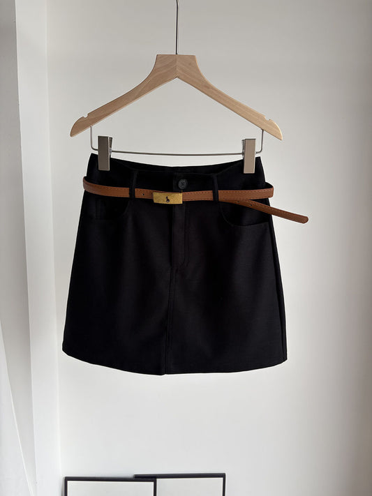 A-Line Mini Skirt