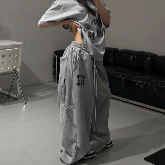 Relaxed Grey Sweatpants