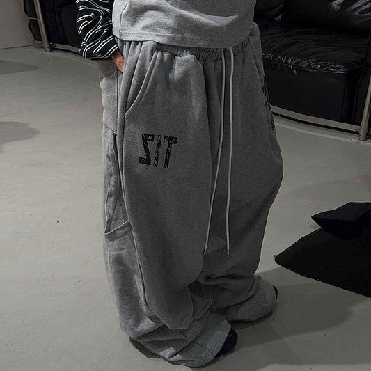 Relaxed Grey Sweatpants