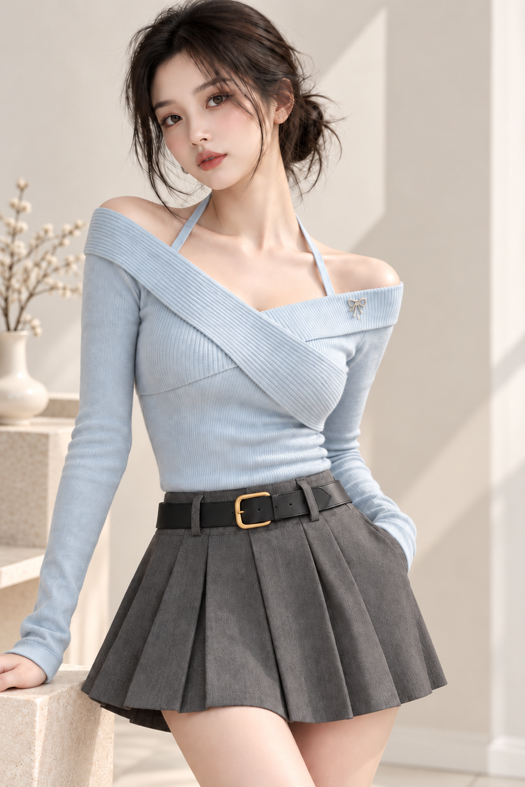 Look 25, Powder Poise